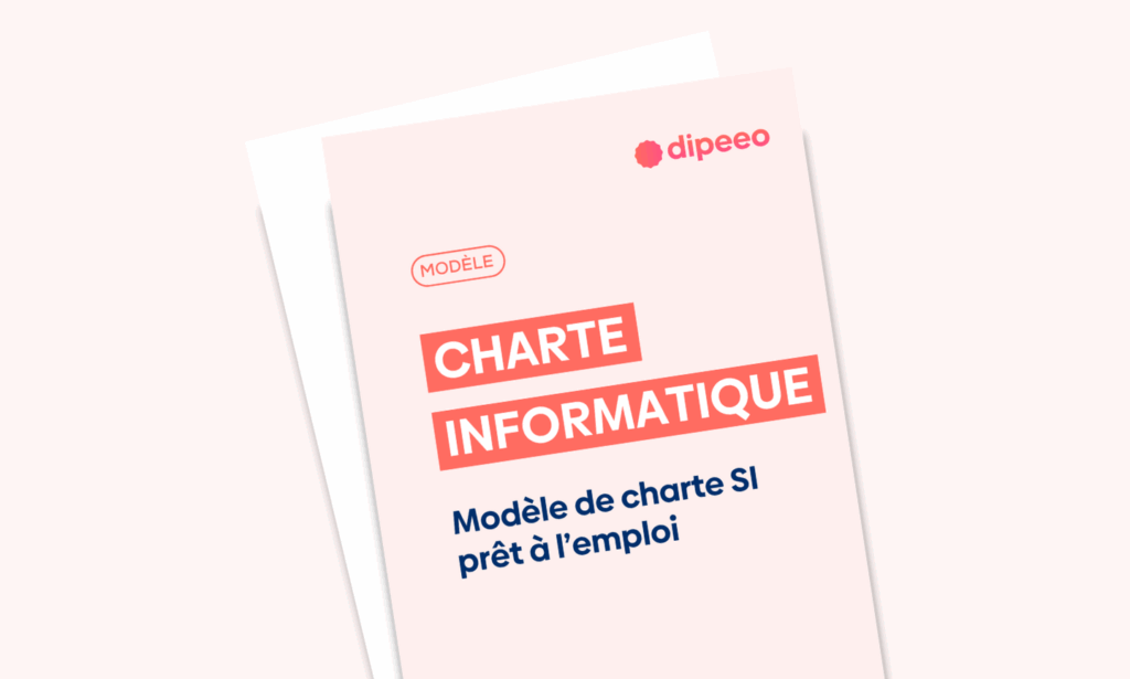 Couverture d'un exemple charte informatique Dipeeo prêt à l’emploi.